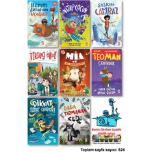 Timaş Çocuk Benim Zürafam Uçabilir Kitap Çocuk Şaşkın Cambaz Tersine Okul Mia ve Bazı Şekerli Şeyler Teoman Çekirdek Süper Gücüm Hayal Dikkat Sanat Çıkabilir Dağa Tırmanan Kedi