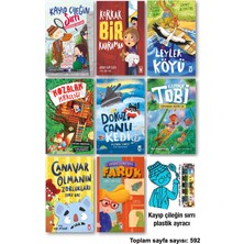 Timaş Çocuk Kayıp Çileğin Sırrı Korkak Bir Kahraman Leylek Köyü Kozalak Krallığı Dokuz Canlı Kedi Tobi ve Ormandaki Gzmli Işık Canavar Olmanın Zorlukları Şehirdeki Sinyal Faruk