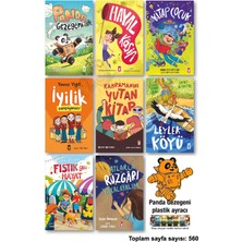 Timaş Çocuk Panda Gezegeni Hayal Kaşifi Kitap Çocuk Iyilik Şampiyonası Kahramanını Yutan Leylek Köyü Fıstık Gibi Hayat Atlarla Rüzgarı Yakalayalım