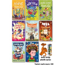 Timaş Çocuk Anne Terliği Kitap Çocuk Uçan Kahkaha Çantası Hayal Orkestrası Mia ve Bazı Şekerli Şeyler Iyiliğin Gücü Adına Ismim Nereye Gitti