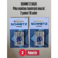 Schmetz universal 60/8 2 Paket 10 adettir