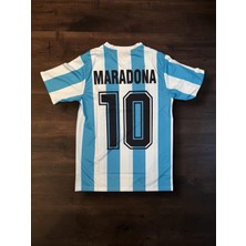 Babılgam Nostaljik Arjantin Maradona Forma T-Shirt