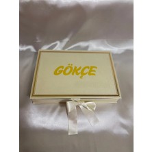 Burc Design Gift Kişiye Özel Hoş Geldin Bebek Çikolatası | Mevlüt & Hastane Çıkışı ( 72 Adet )