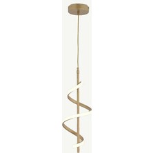 Bella Maison Tornado Sarkıt LED Avize Gold (20X75 Cm)