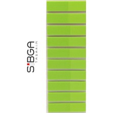 Şeffaf Yeşil Renkli Postit Post-It Post It. Kitap Ayracı Ayraç Postit Sticker Not Kağıdı 200 Yaprak