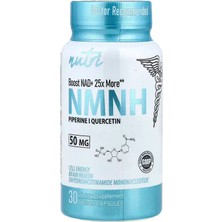 Nutri Nmnh Dihydronicotinamide Mononucleotide 30 Vegan Capsules