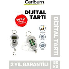 Woodhub Taşınabilir Dijital Bagaj Ağırlık Tartısı, 50 Kg, Yüksek Hassasiyet