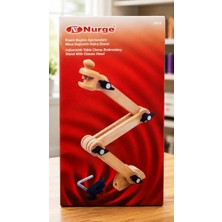 Nurge Ticaret Nurge Masa Bağlantılı Kasnak Standı, Klasik Başlık 8-16MM Kasnaklara Kadar Uyumlu 190-6