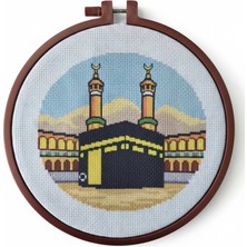 Kanaviçe Başlangıç Seti, Baskılı Etamin Kiti - Kabe