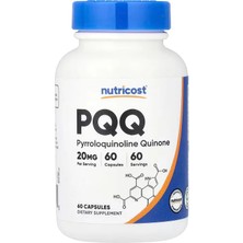 Nutricost Pqq Pyrroloquinoline Quinone 20 Mg 60 Caps