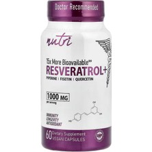 Nutri, Resveratrol+ Antioxidants 60 Vegan Capsules