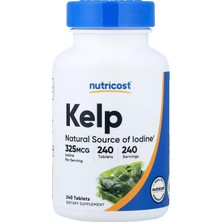 Nutricost Kelp Natural Source Of Iodine 325 Mcg 240 Tablet