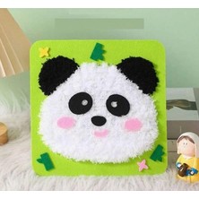 Keçe Dikiş Seti - Çocuklar Için Keçe Kiti, Panda
