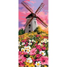 Seg Goblen 70X40CM - 934.11 Çiçekli Değirmen