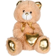 Halley Peluş Parlak Kalpli Ayı 50 cm 62503