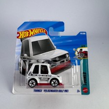 Hot Wheels Tooned Volkswagen Golf Mk1 Model Araba
