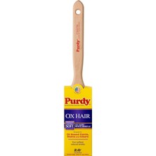 Rota Style Purdy 144300030 Ox-O-Ince Ox-Saç Fırçası/beyaz Çin Bristle Ressam Fırçası Düz, 3 Inç, 144300020