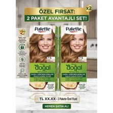 Palette Doğal Açık Karemel Saç Boyası 2 Adet