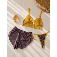 Love Secret 3'lü Bralet Takım