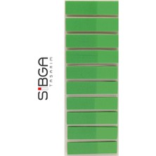 Şeffaf Yeşil Renkli Postit Post-It Post It. Kitap Ayracı Ayraç Postit Sticker Not Kağıdı 200 Yaprak
