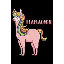Rota Style Llamacorn: Unicorn Notebook To Write In, 6x9, Lined, 120 Pages Journal