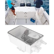 Gümrük Bey NMBP13‑G750‑30‑12 12V/24V 750GPH Otomatik Duş Sump Pompası Drenaj Tahliye Kutusu