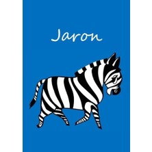 Rota Style Jaron: Individualisiertes Malbuch / Notizbuch / Tagebuch - Zebra - A4 - Blanko
