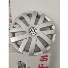 Yk Volkswagen Polo / Golf / Bora / Jetta Uyumlu 14 Inç Jant Kapağı 4'lü Takım Amblem Hediyeli