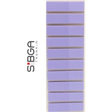Şeffaf Eflatun Renkli Postit Post-It Post It. Kitap Ayracı Ayraç Postit Sticker 200 Yaprak