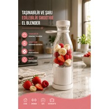 Sayarmarkt Kablosuz Kullanımlı Taşınabilir Meyve ve Smoothie Blender