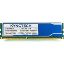 Kynctech 4 GB DDR3L 1600MHZ 12800 1.35V Mhz Bellek Soğutuculu Refrubıshed