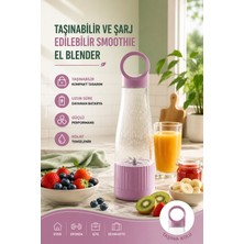 Sayarmarkt Sağlıklı Içecekler Için 400 ml Portatif Blender