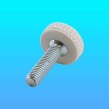 Rota Style Rotil Ayak M6 Civatalı mm Beyaz Profil Ayağı 2.5 cm (10 Adet)