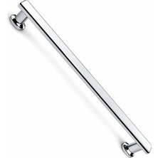 Rota Style Özen Düz Krom Çekmece Kulp 160 mm Şık Parlak Yüzeyli Mobilya Dolap Kapak Kulp Modeli