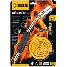 Rota Style Sgs Pürmüz Torch Seti, Vakumlu, Musluklu, Profesyonel Pürmüz Başlığı, SGS801 Model