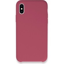 İlkyaz Fashion Apple Iphone Xs Max Kılıf Lansman Legant Silikon - Fuşya