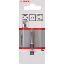 Rota Style Professional Bit Ekstra Sert Iç Torx Vidalar Için (T8, Uzunluk: 49 Mm, 1 Adet), 2607001628