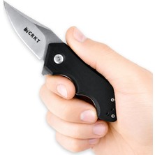 Crkt Arvıon Siyah G10 Cep Çakısı, Paslanmaz Çelik, Edc Çakı, Kamp Çakısı, Mini Çakı Bıçak