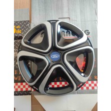 Yk 15 Inç Ford Focus / Fiesta / Tourneo / Connect Uyumlu Jant Kapağı 4'lü Takım Amblem Hediyeli