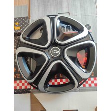 Yk 15 Inç Chevrolet Aveo / Lacetti / Epica / Cruze / Spark Uyumlu Jant Kapağı 4'lü Takım Amblem Hediyeli