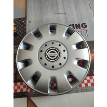 Yk 13 Inç Nissan Micra / Cherry / Sunny Uyumlu Jant Kapağı 4'lü Takım Amblem Hediyeli