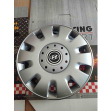 Yk 13 Inç Hyundai Accent / Getz / I10 Uyumlu Jant Kapağı 4'lü Takım Amblem Hediyeli