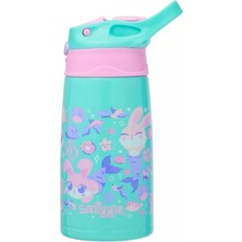 Smiggle Curious Çelik Bunny Otomatik Pipetli Jr Matara