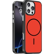 Teleplus iPhone 16 Pro Max Kılıf Darbe Korumalı Msafeli Pc Sert Lora Kapak