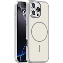 Teleplus iPhone 16 Pro Kılıf Darbe Korumalı Msafeli Pc Sert Lora Kapak