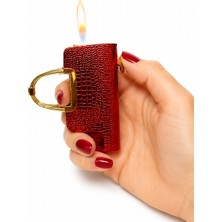 Onr Store Krokodil Desenli Gaz Dolumlu Metal Anahtarlık Çakmak