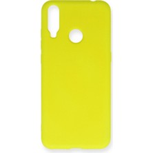 Asil Acar Home General Mobile Gm 10 Kılıf Nano Içi Kadife Silikon - Sarı