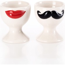 Paşabahçe Mr. & Mrs. Seramik Yumurtalık, Sofra Aksesuarı, Şık
