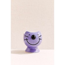 Paşabahçe Playful Cat Seramik Yumurtalık, Sofra Aksesuarı, Şık
