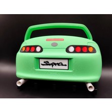Genç 3D Toyota Supra Mk4 Tasarımlı Duvar Anahtarlığı | Jdm Anahtar Askısı | Araba Tutkunlarına Özel Hediye